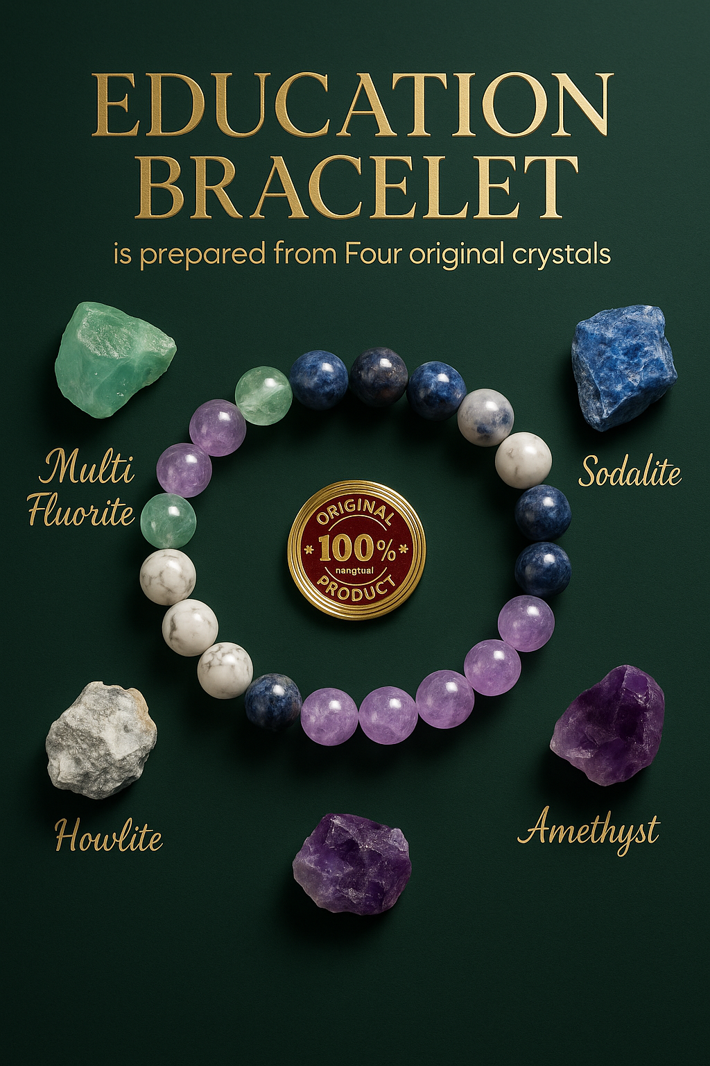 Certified Education Bracelet for Students – Better Focus, Memory, & Concentration