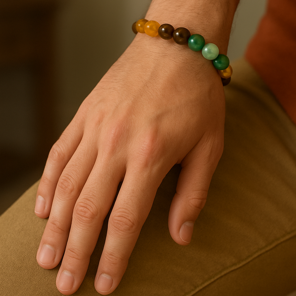 Dhanyog Bracelet – Money Magnet For Wealth, Prosperity & Success Crystal Bracelet With Certificate