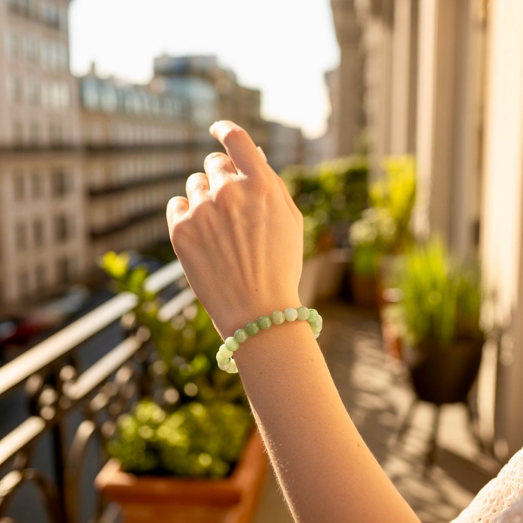 Green Aventurine Bracelet – For Good Luck, Opportunity & Prosperity