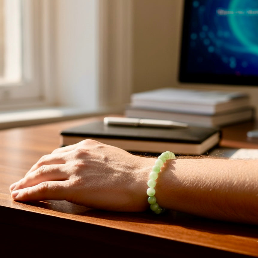 Green Aventurine Bracelet – For Good Luck, Opportunity & Prosperity