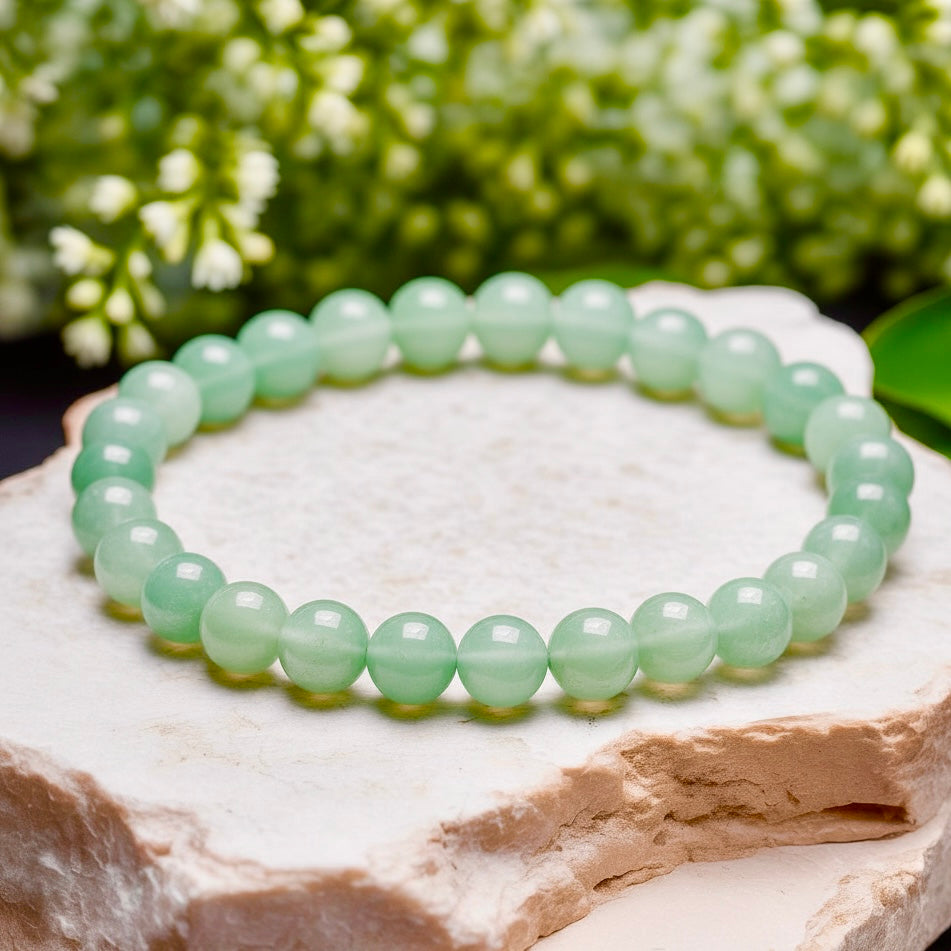 Green Aventurine Bracelet – For Good Luck, Opportunity & Prosperity